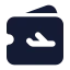 Ticketsplane icon with solid standard style