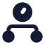 Timemanagementcircle icon with solid standard style