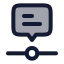Timelineevent icon with duotone rounded style