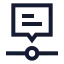 Timelineevent icon with stroke sharp style