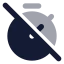 Timeroff icon with bulk rounded style