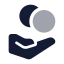 Tips icon with bulk rounded style