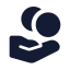 Tips icon with solid standard style