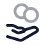 Tips icon with twotone rounded style