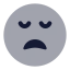 Tired icon with bulk rounded style