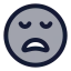 Tired icon with duotone standard style