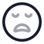 Tired icon with twotone rounded style