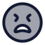 Tired icon with duotone rounded style