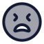 Tired icon with duotone standard style