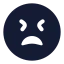 Tired icon with solid rounded style