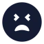 Tired icon with solid sharp style