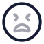Tired icon with twotone rounded style