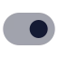 Toggleon icon with bulk rounded style