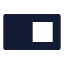 Toggleon icon with solid sharp style