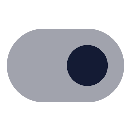 Toggle Right Icon in Bulk Rounded style