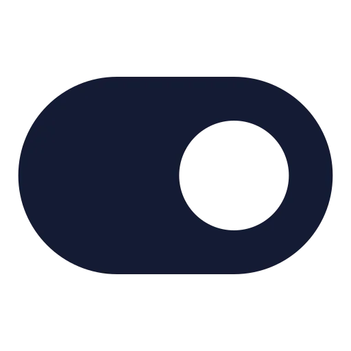 Toggle Right Icon in Solid Rounded style