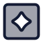 Tokensquare icon with duotone standard style