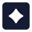 Tokensquare icon with solid standard style
