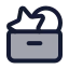 Toolcase icon with duotone standard style