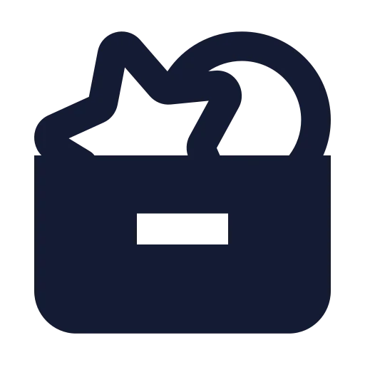 Tool Case Icon in Solid Sharp style