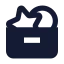 Toolcase icon with solid sharp style