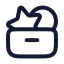 Toolcase icon with stroke rounded style