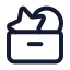 Toolcase icon with stroke standard style