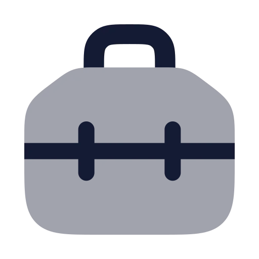 Toolbox Icon in Bulk Rounded style