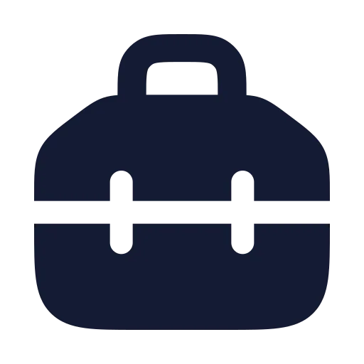 Toolbox Icon in Solid Rounded style