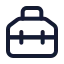 Toolbox icon with stroke standard style