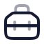 Toolbox icon with twotone rounded style