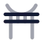 Torrigate icon with bulk rounded style