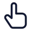 Touch icon with stroke standard style