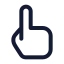 Touch icon with stroke standard style