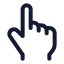 Touch icon with stroke standard style