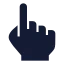 Touch icon with solid sharp style