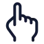 Touch icon with stroke standard style
