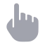 Touch icon with bulk rounded style