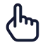 Touch icon with stroke standard style