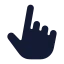 Touch icon with solid rounded style