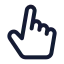Touch icon with stroke standard style