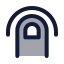 Touch icon with duotone standard style