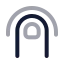 Touch icon with twotone rounded style
