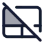 Touchpadoff icon with duotone standard style