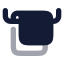 Towels icon with bulk rounded style