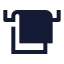 Towels icon with solid sharp style