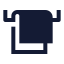 Towels icon with solid sharp style