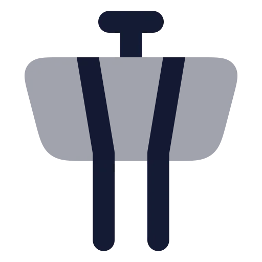Tower Control Icon in Bulk Rounded style