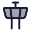 Towercontrol icon with duotone rounded style