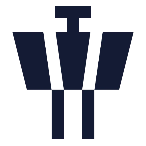 Tower Control Icon in Solid Sharp style